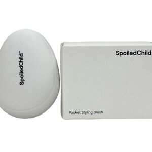 SpoiledChild White Pocket Styling Brush
